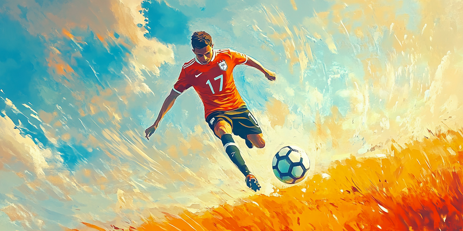 How to curve a soccer ball