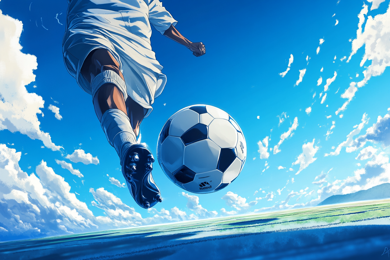 how to kick a soccer ball